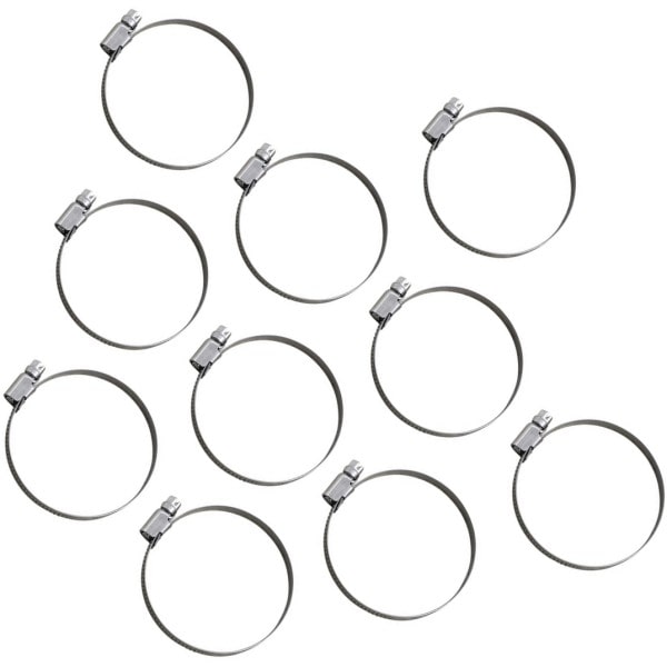 2402-0274 パーツアンリミテッド Parts Unlimited ホースクランプ エンボス ステンレス 50mm-70mm 10個入り