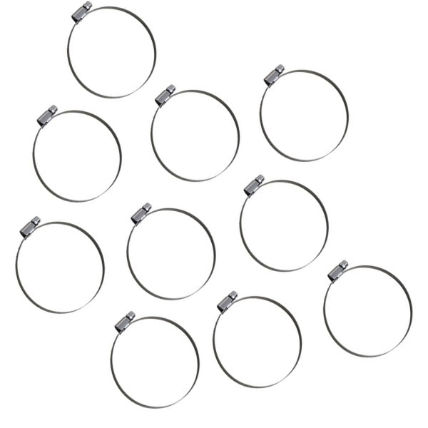 2402-0276 パーツアンリミテッド Parts Unlimited ホースクランプ エンボス ステンレス 70mm-90mm 10個入り