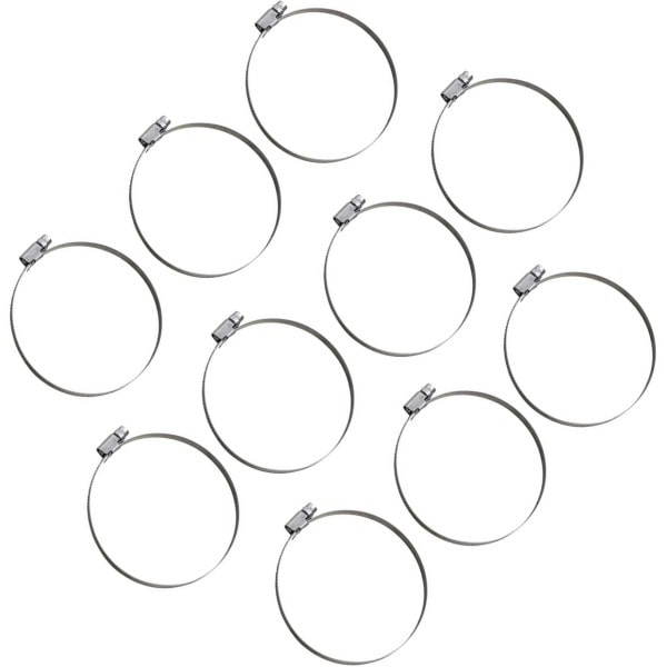 2402-0277 パーツアンリミテッド Parts Unlimited ホースクランプ エンボス ステンレス 80mm-100mm 10個入り