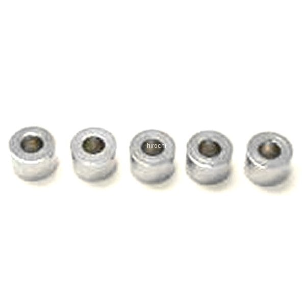 2404-0043 SPC-003 コロニー Colony Machine スペーサー クローム 1/4インチ(6mm) x 厚さ 3/8インチ(9.5mm) (5個入り)