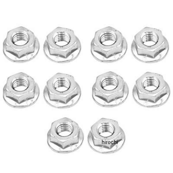2404-0445 021-10610 ボルト BOLT フランジ ナット M6 x 1.0 10mm (10個入り)