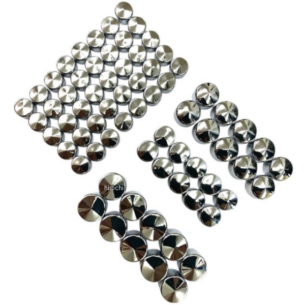 2404-0984 DRAG Specialties ドラックスペシャリティーズ カバー ボルト エンジン ハーレー ミルウォーキーエイト クローム