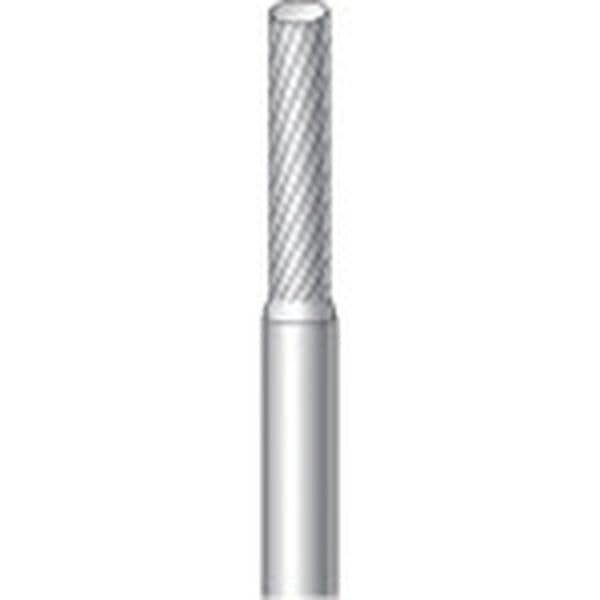 24155 829-3065 (株)ナカニシ ナカニシ 超硬カッター 円筒型 シングルカット φ2.5×12×軸φ3