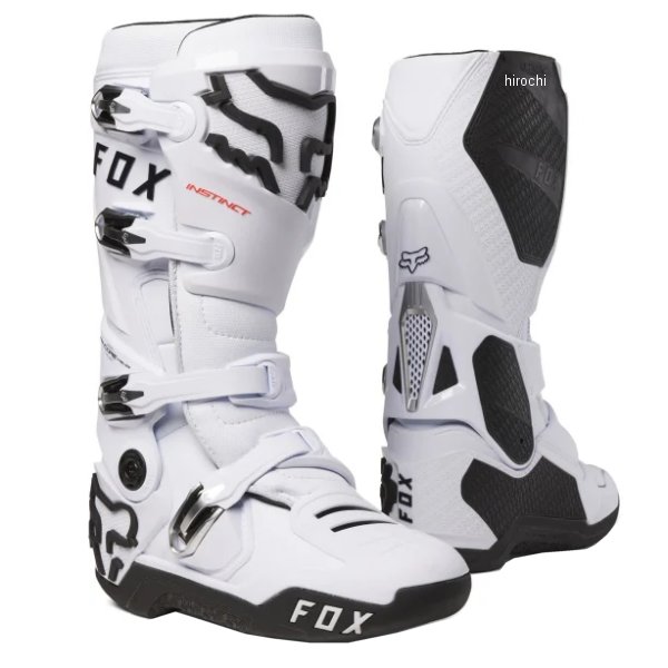 24347-008-10-5 フォックス FOX  ブーツ インスティンクト 白 10.5サイズ