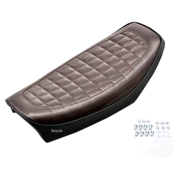 24475 デイトナ ノスタルジックシート 黒/ブラウン SR400/500