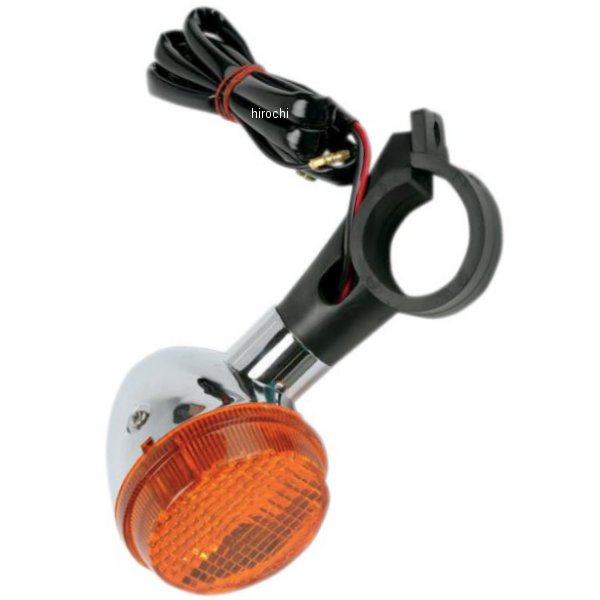 25-1242 K&S ケーアンドエス フロント ウインカー VT6 左側 アンバー 98年-09年 シャドウ VTX1300、VT750 33450-MZ8-K02