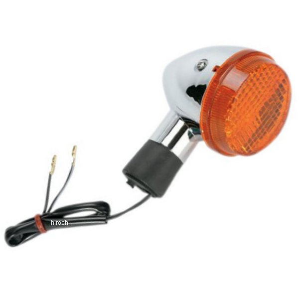 25-1254 K&S ケーアンドエス リア ウインカー VT6 左側 アンバー 98年-07年 VTX1800、GL1500、VT1100 33650-MBA-612