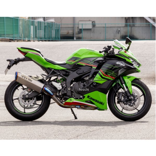 25-82-11 オーヴァー OVER フルエキゾースト TT-FORMULA RS 政府認証 Ninja ZX-4R SE フルチタン