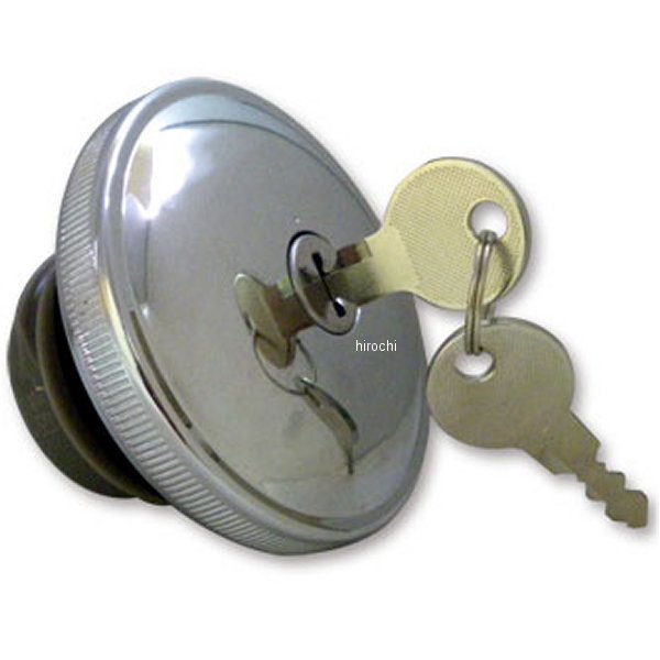 2500-0011 ガッツクローム ガスキャップ スクリュー式 キー付き 96年以降 ハーレー 右側ベント