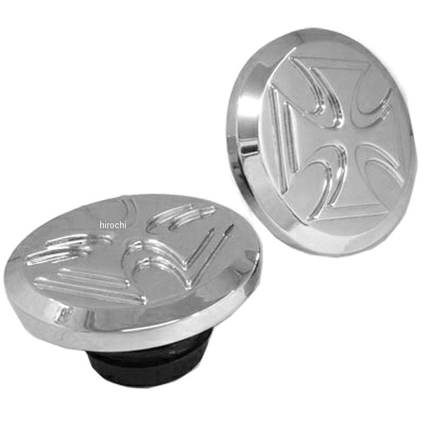 2500-0030 ガッツクローム ガスキャップ クロススクリュー 左右セット 82-96年 ハーレー