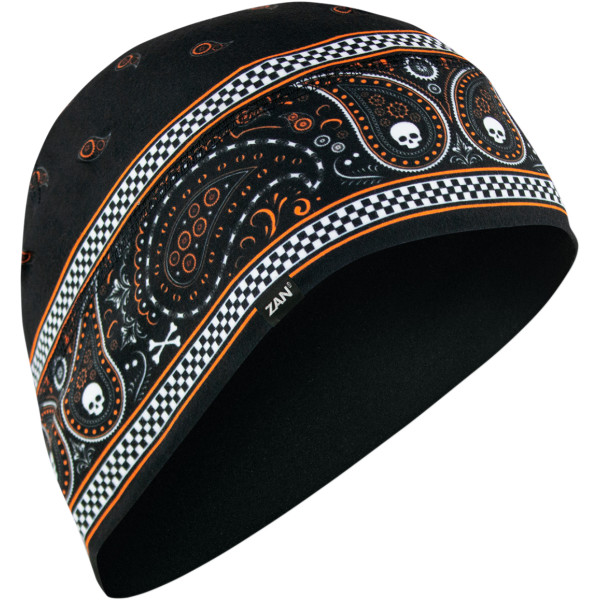2501-3260 WHLL197 ザンヘッドギア ZAN Headgear ビーニー スポーツフレックス バンダナ ブラック/オレンジ