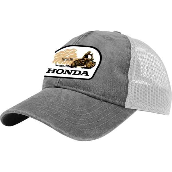 USホンダ アパレル 帽子 ホンダ TRUCKER グレー/ホワイト