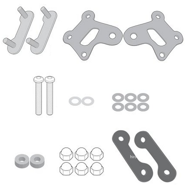 25349 ジビ GIVI A4124A スクリーン取り付けキット