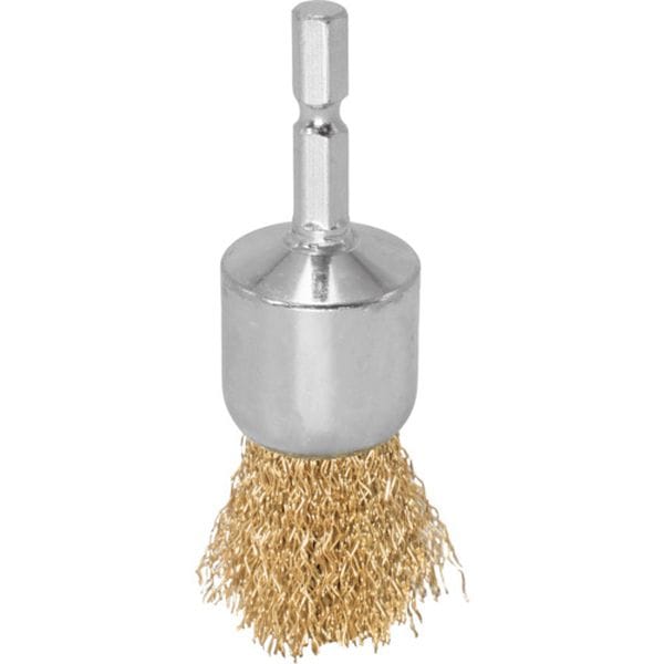 2011000012144 (株)ワールドツール アストロプロダクツ AP 1/4HEX ワイヤーブラシ 真鍮 ペン型