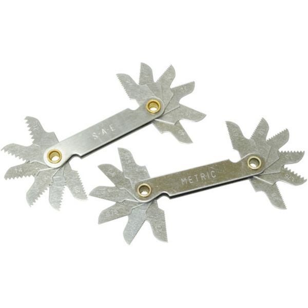 2001000005956 253-7942 (株)ワールドツール アストロプロダクツ AP ピッチゲージ ミリ＆インチ