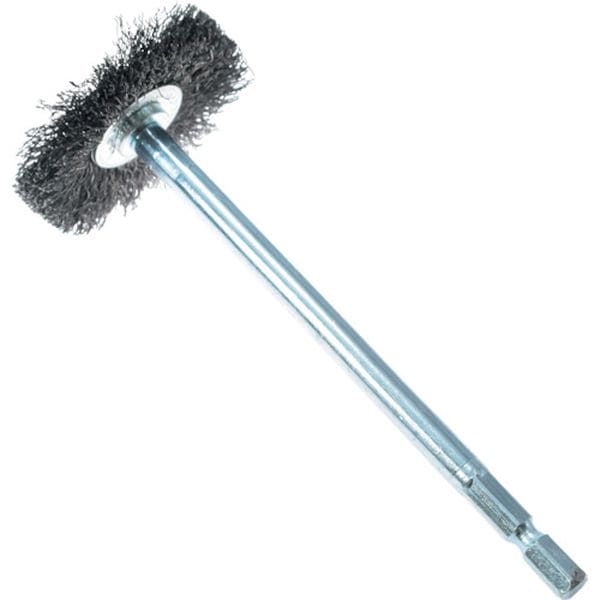 2011000012175 253-9588 AP 1/4HEX ワイヤーブラシ スチール ホイール型 ロング