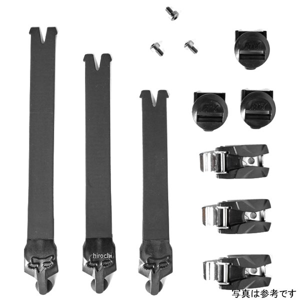 25430-001-OS フォックス FOX COMP ブーツパーツ ストラップ/バックル/ストラップパス 黒