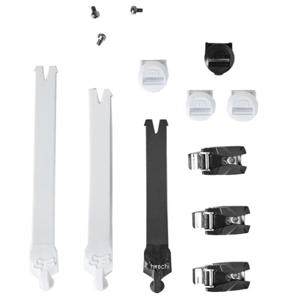 25430-008-OS フォックス FOX COMP ブーツパーツ ストラップ/バックル/ストラップパス 白