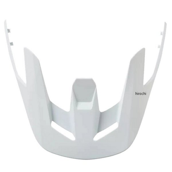 25442-008-L フォックス FOX スペア バイザー スピードフレームヘルメット用 白 Lサイズ