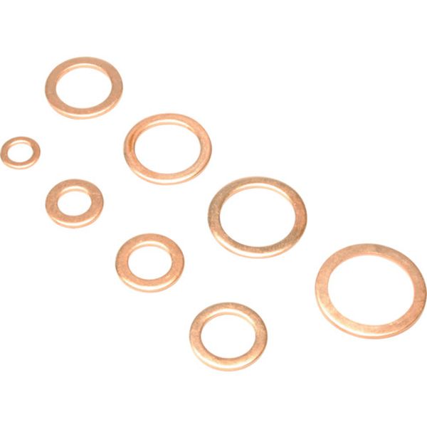 2026000010014 254-7421 (株)ワールドツール アストロプロダクツ 銅ワッシャー (80枚入)