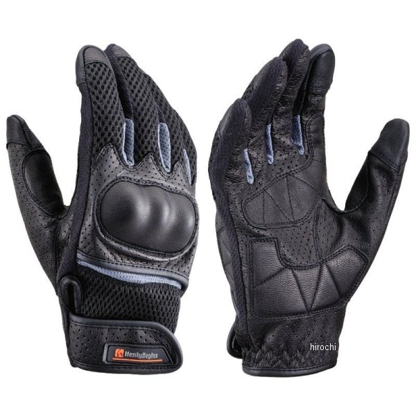 25898 HBG-073 ヘンリービギンズ HenlyBegins グローブ フルメッシュPRT グレー XLサイズ