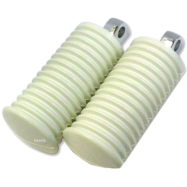 2600-1050 ガッツクローム 純正タイプフットペグ ホワイト