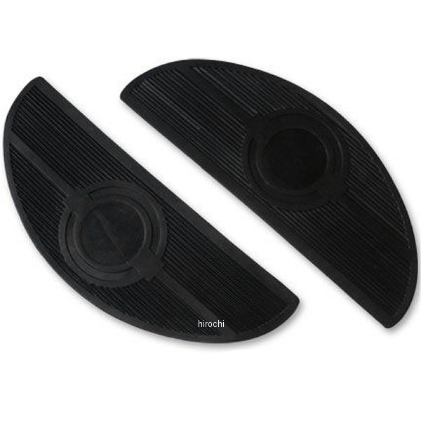 2600-2002 ガッツクローム フットボードラバー オーバル セット 50614-40