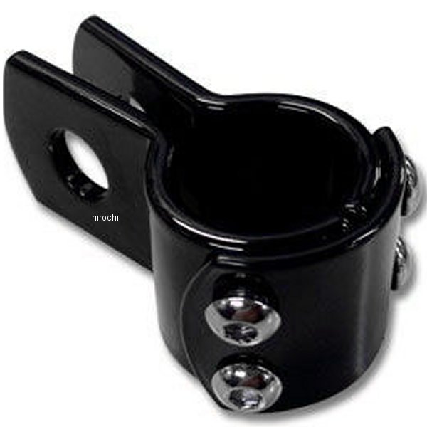 2600-8013 ガッツクローム クランプ 3ピース 1インチ(25.4mm)用 黒