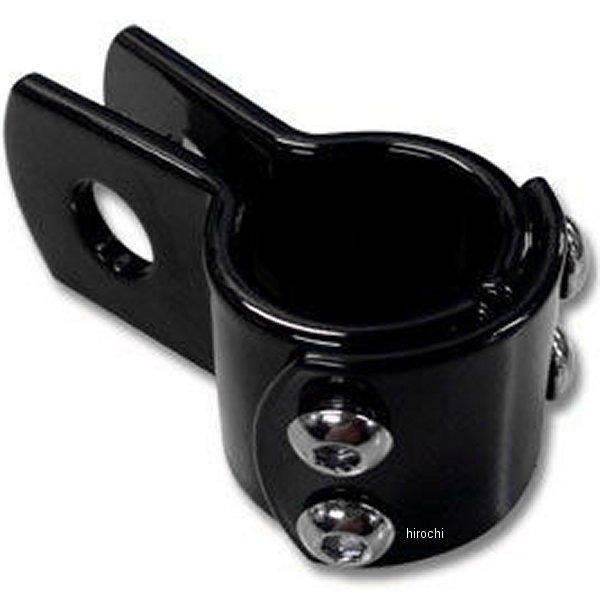 2600-8014 ガッツクローム クランプ 3ピース 1-1/8インチ(28.5mm)用 黒