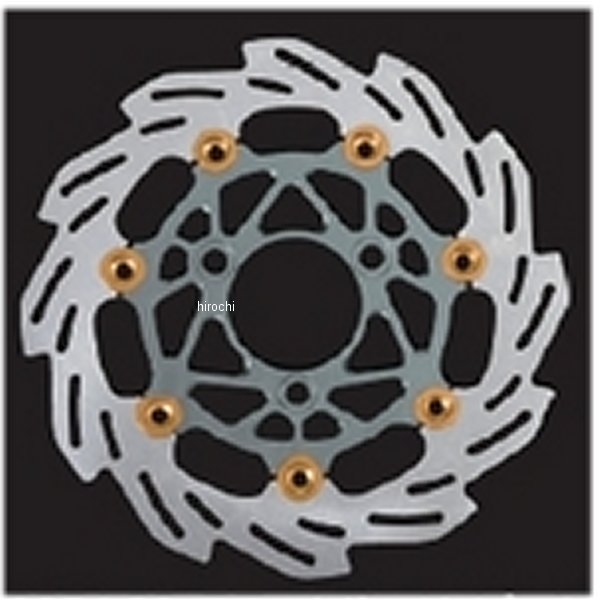 260054-29 シフトアップ ウェーブディスクローター 220mm グロム スモーク/ゴールド