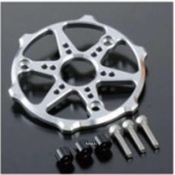 260102-03 シフトアップ SHIFTUP ビレットクラッチカバープロテクタ グロム シルバー