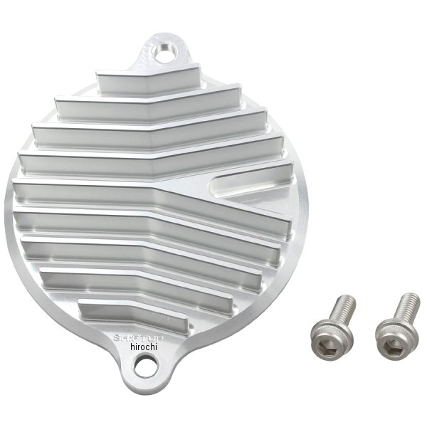 260113-03 シフトアップ ビレットビックフィンカムカバー シルバー