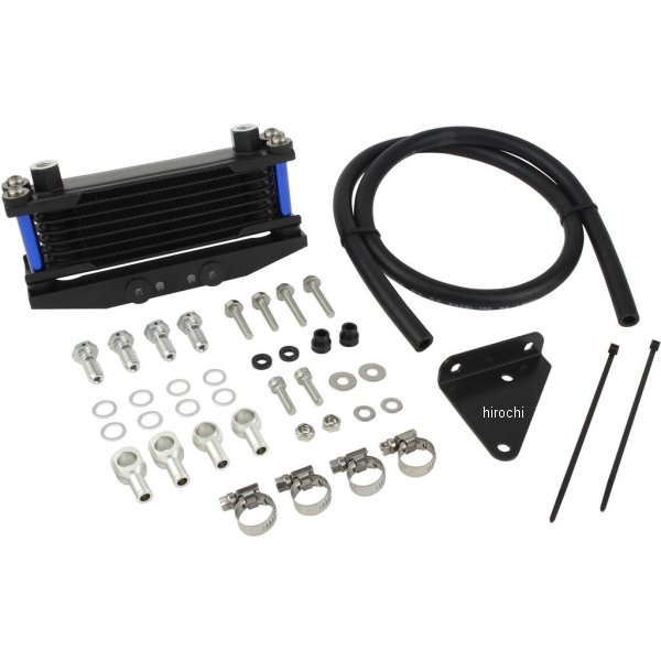 260147-61 シフトアップ オイルクーラー シリンダーヘッドマウント 13年-20年 グロム JC61/JC75 ブルーパイプ