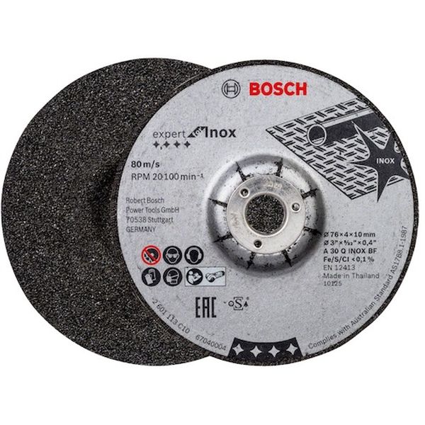 2608601705 425-8498 ボッシュ(株) ボッシュ 研削砥石76mm2p