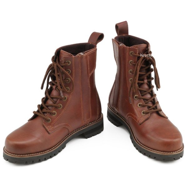 26335 HBS-007 ヘンリービギンズ HenlyBegins ミドルブーツ ブラウン 25.5cm