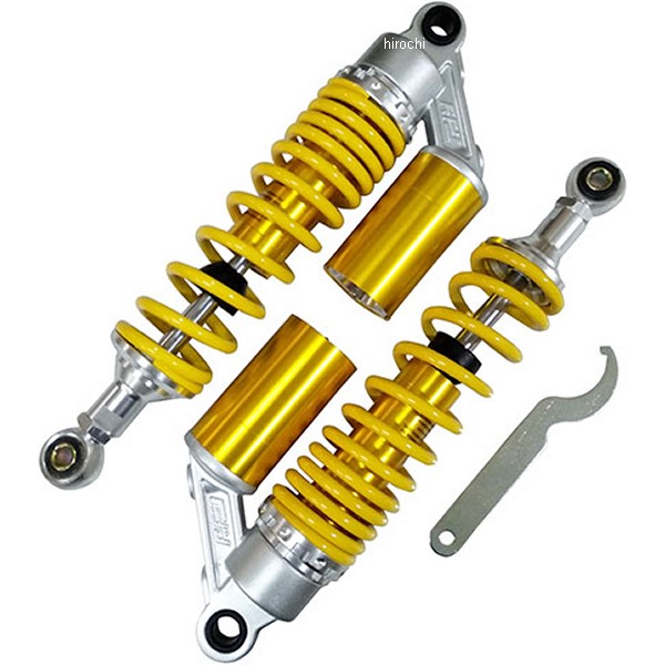 26372914 オプティマム Optimum リアショック 320mm イエロー/ゴールド