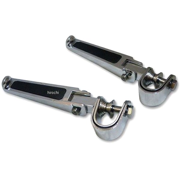 27-0979 ガッツクローム ペグセット クランプ付き ラバータイプ