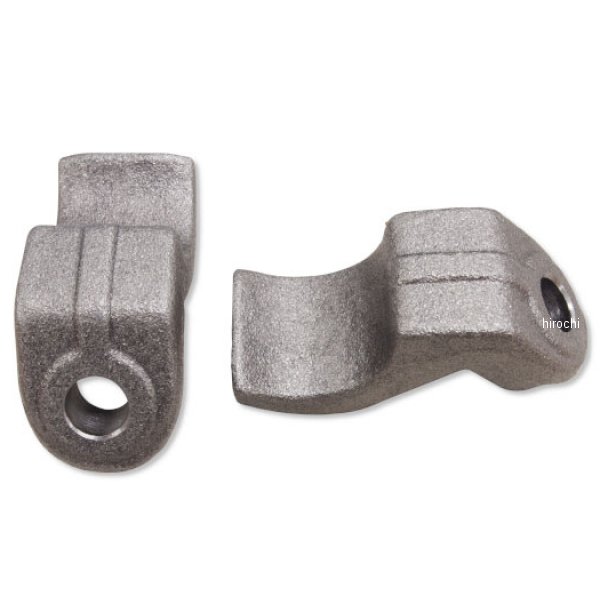 27-1560 ガッツクローム 溶接用フットボードタブ 1-1/8インチ用　【2個セット】