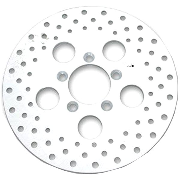 2700-5600 ガッツクローム ドリルドディスク 10インチ フロントWディスク用 スチール 44137-77A