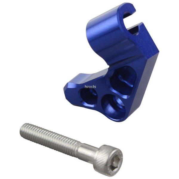 270105-01 シフトアップ ビレットクラッチケーブルホルダー 21年－25年 GROM ブルー