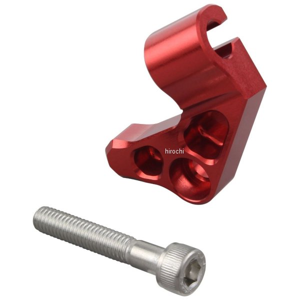 270105-02 シフトアップ ビレットクラッチケーブルホルダー 21年－25年 GROM レッド