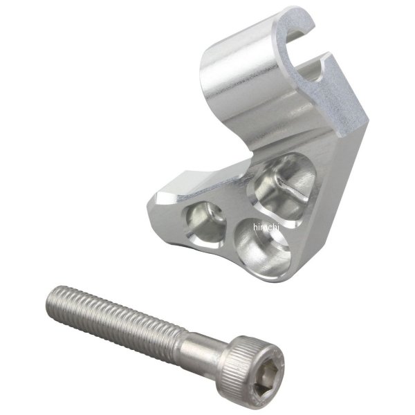 270105-03 シフトアップ ビレットクラッチケーブルホルダー 21年－25年 GROM シルバー