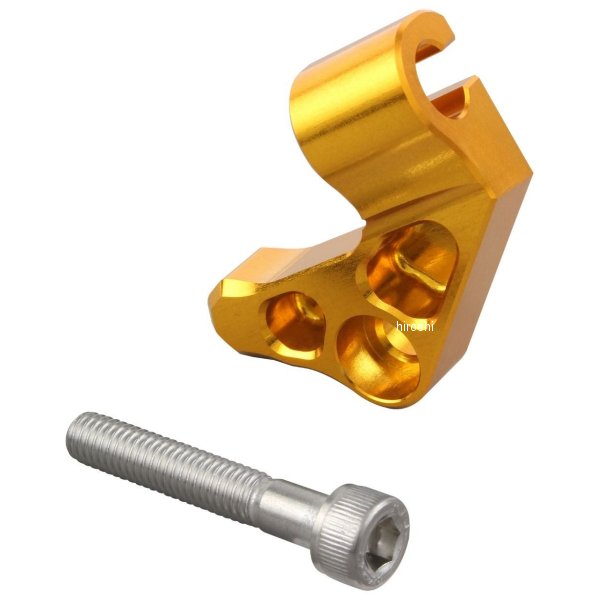 270105-04 シフトアップ ビレットクラッチケーブルホルダー 21年－25年 GROM ゴールド