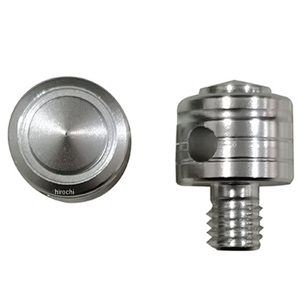 27292532 エナジープライス EnergyPrice ミラーホールカバーキャップ 8mm 正ネジセット シルバー