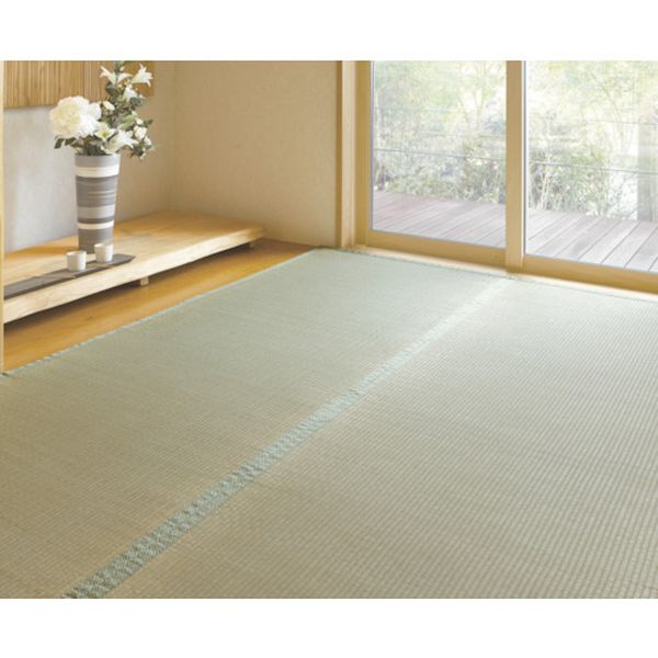27637 392-4226 (株)大島屋 大島屋 ウレタン貼りい草上敷き 聚楽 江戸間6帖 261×352cm