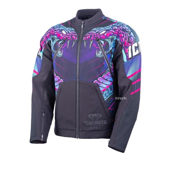 2820-7781 アイコン ICON 2026年春夏モデル SYNTHWAVE MERC3 LAZER COBRA ブラック M