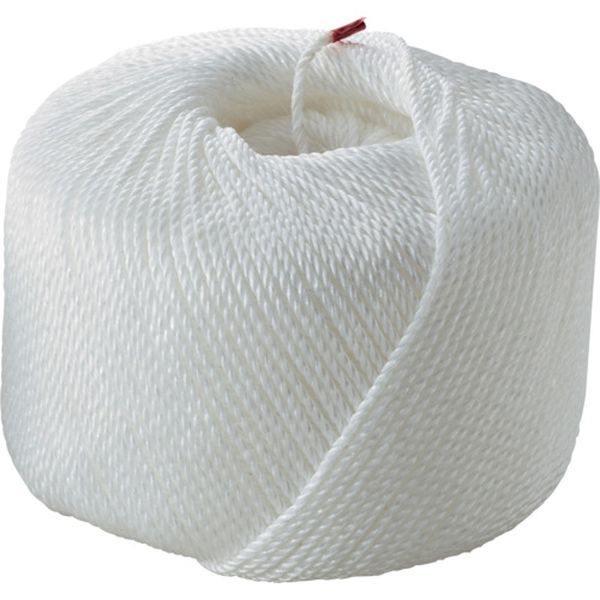 283006 (株)日本緑十字社 緑十字 ケーブル用呼び線(通線紐) 白 ロープ4N 4mmΦ×400m ポリプロピレン