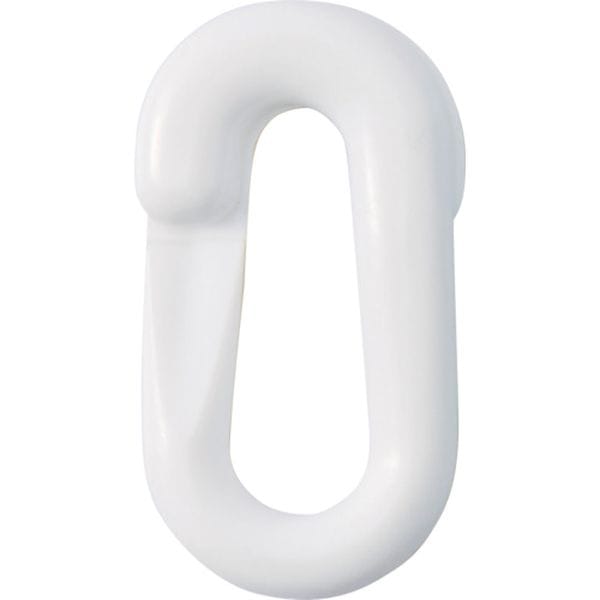 284141 106-6344 プラスチックチェーン用ジョイント 白 PJ-6W 20×39.5(線径6Φ) 2個組