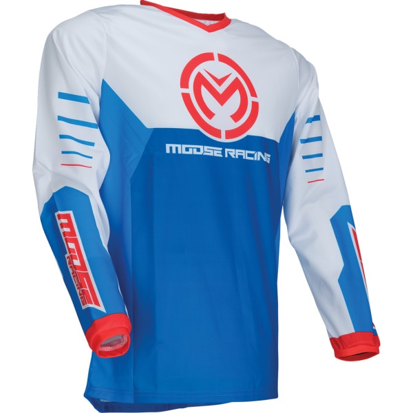 2910-8178 MOOSE OFFROAD Qualifier ジャージ レッド/ホワイト/ブルー XL