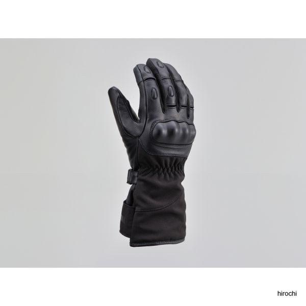 29229  HBG-078 ヘンリービギンズ コンビネーションロングウインターグローブ 黒 Lサイズ
